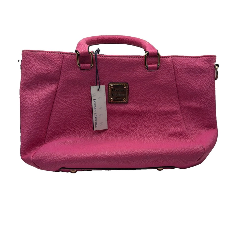 Dooney and Bourke handbag Pink and Gold, New with Tags, No Strap
